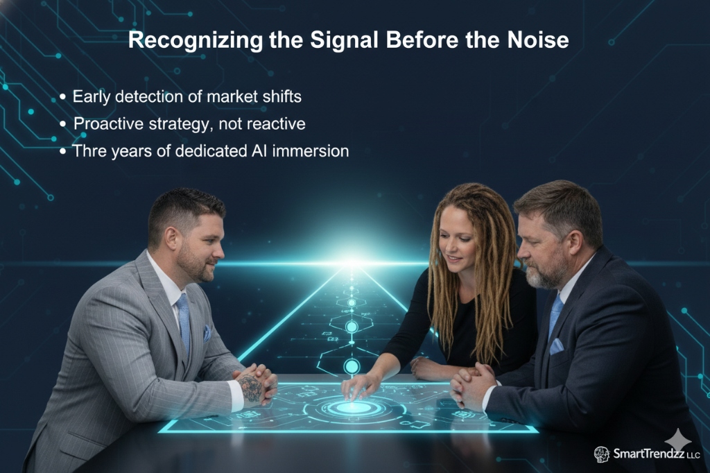 Brad, Kyle, and Heather